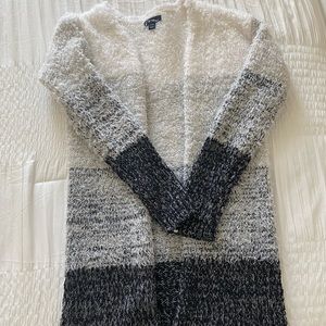 Open front cardigan
